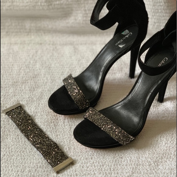 Calvin Klein dressy “Black” sandals - Picture 2 of 7